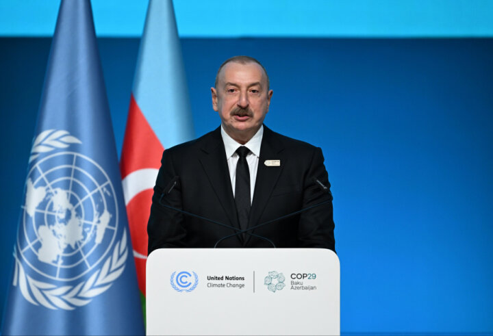 Bakıda COP29-un Liderlər Sammitinin açılış mərasimi -