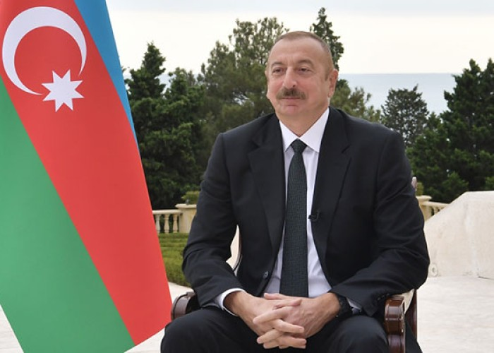 İlham Əliyevdən faşizm üzərində Qələbə Günü münasibətilə paylaşım...