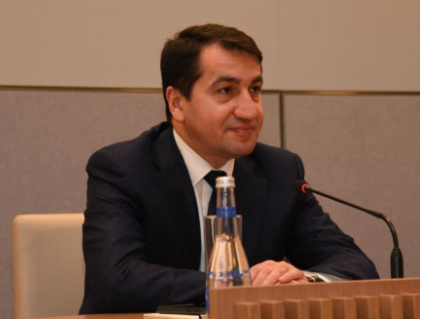 Hikmət Hacıyev rəsmi "X" hesabında Laçından görüntülər paylaşdı