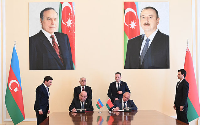 Azərbaycan və Belarus Baş nazirlərinin görüşü olub