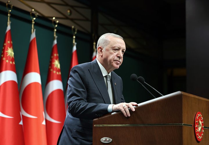 Ərdoğan: Türkiyə Suriyanın parçalanmasına imkan verməyəcək Ərdoğan: Türkiyə Suriyanın parçalanmasına imkan verməyəcək