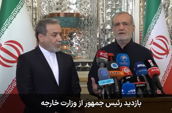 İran erməniləri Prezident Məsud Pezeşkiana qarşı -