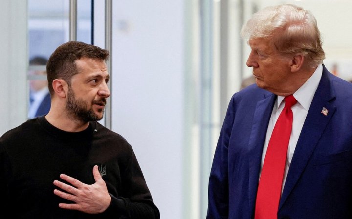 "Bild": Tramp əvvəlcə yalnız Zelenski ilə görüşəcək
