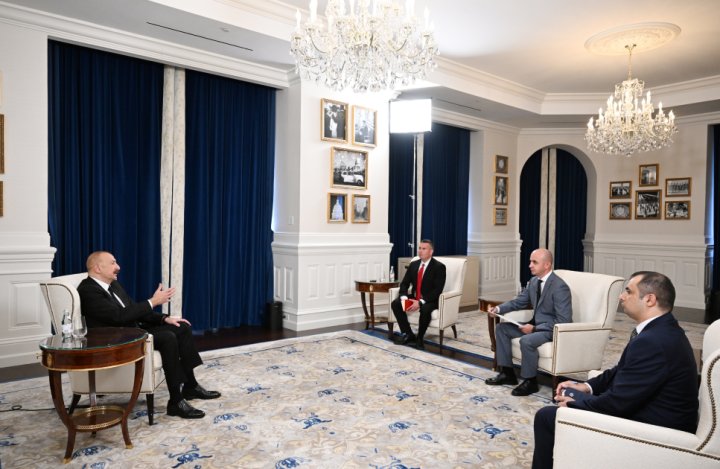 Prezident İlham Əliyev ABŞ səfərinin nəticələrindən danışdı –