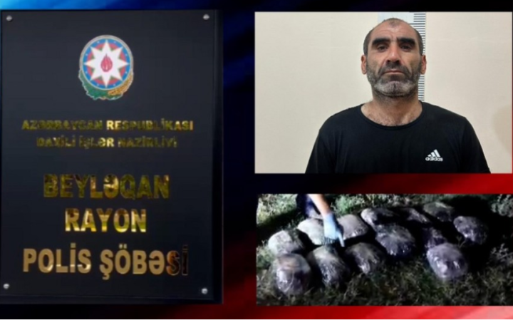 Beyləqanda keçmiş məhkumun “saxlanc yerində”