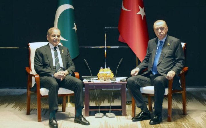 Ərdoğan Çində Şahbaz Şəriflə nələri Ərdoğan Çində Şahbaz Şəriflə nələri
