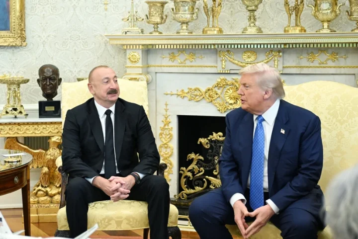 Azərbaycan Prezidenti Donald Trampa təşəkkür etdi: