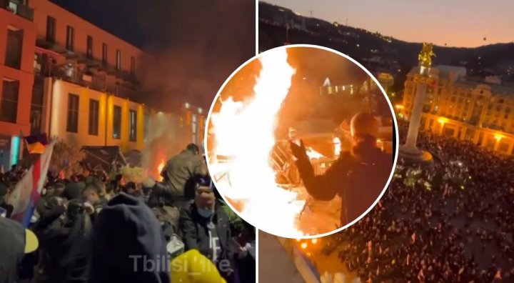 Tbilisidəki son iğtişaşlarda həbs olunanların sayı 35-ə çatıb