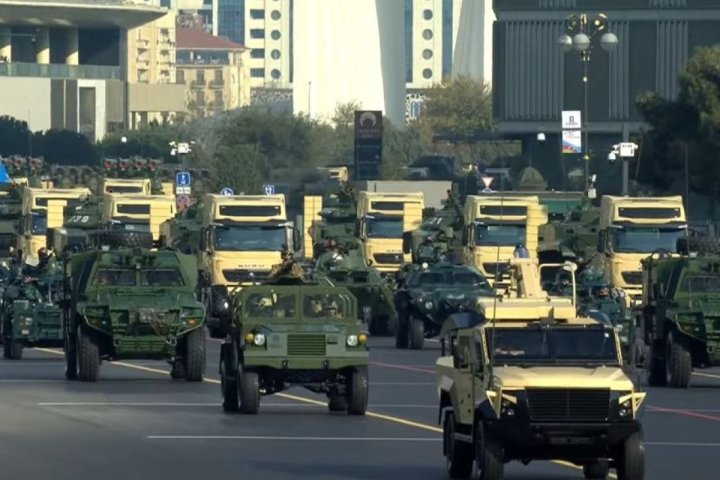 Azərbaycan paytaxtında Vətən müharibəsində Qələbənin beşinci ildönümünə həsr olunmuş