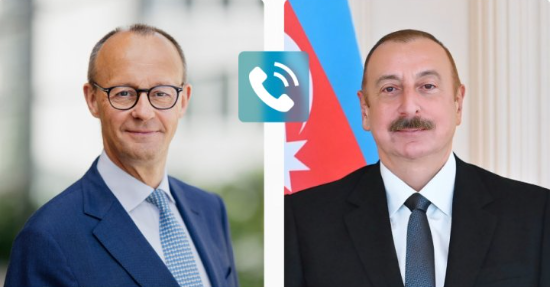 Almaniya Kansleri Azərbaycan Prezidentinə zəng edib