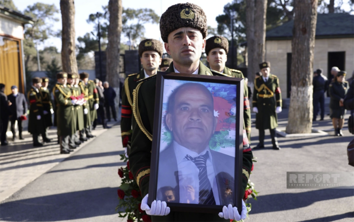 Azərbaycanın Milli Qəhrəmanı Şahin Tağıyev dəfn olundu