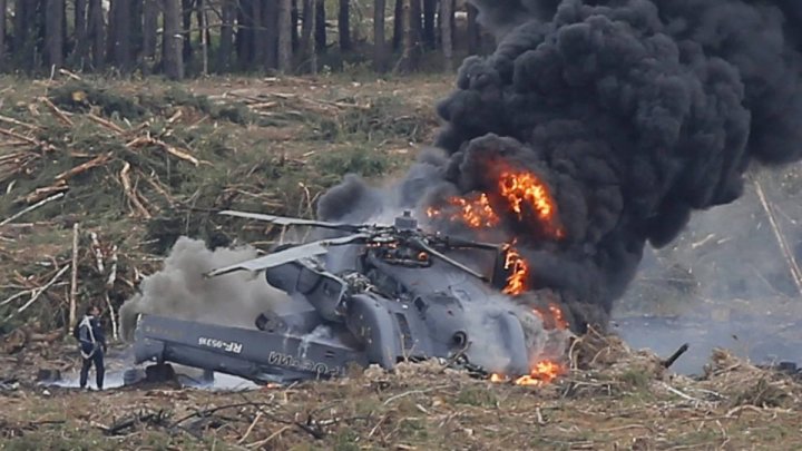 İranda helikopter qəzaya uğradı: ÖLƏNLƏR VAR -