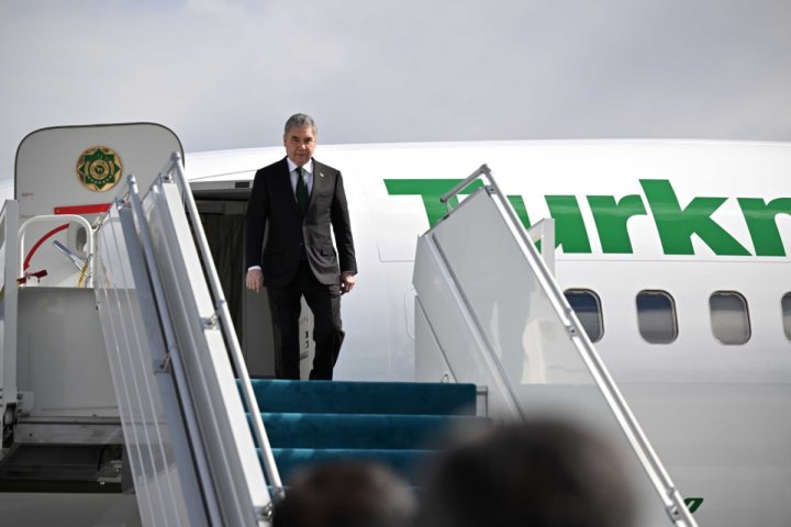 Türkmən xalqının milli lideri ABŞ-a gedib