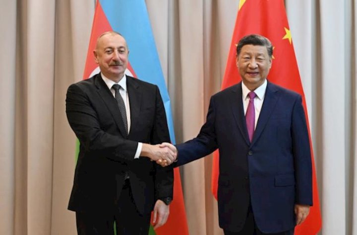 Azərbaycan Prezidenti Çin Sədrini təbrik etdi