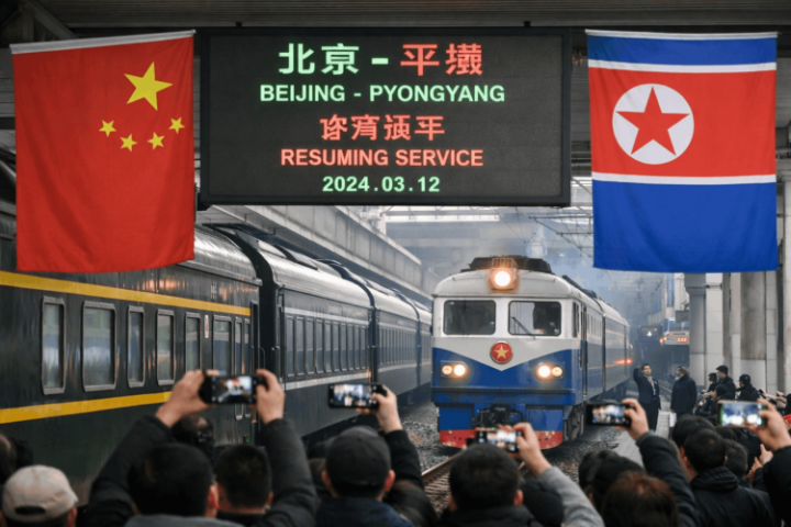 Çin və Şimali Koreya arasında sərnişin qatarlarının hərəkəti bərpa olundu