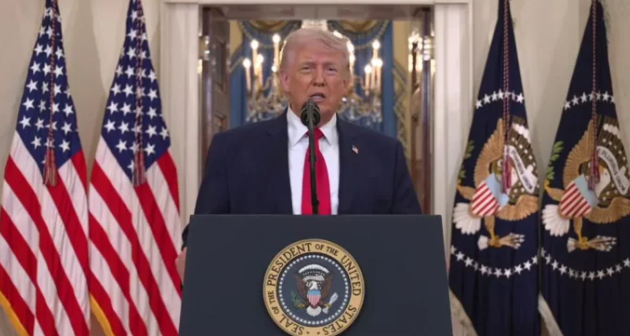 Tramp İranda müharibə ilə bağlı xalqa müraciət etdi: