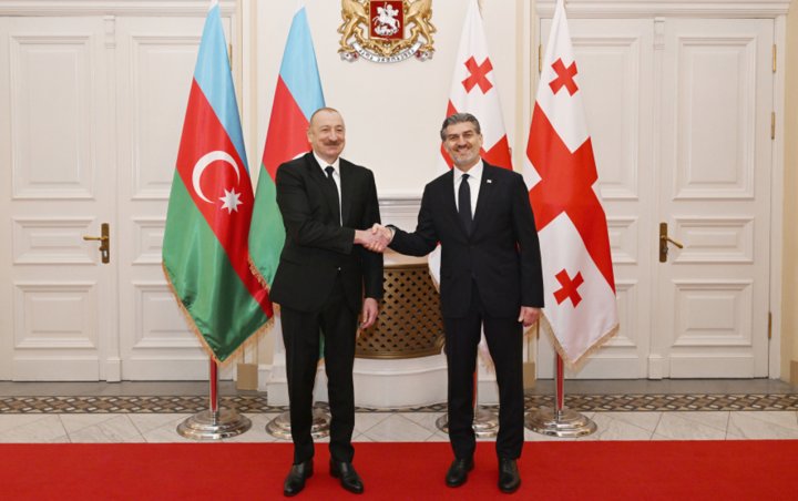 Azərbaycan və Gürcüstan prezidentlərinin təkbətək görüşü olub -