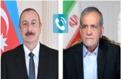 İlham Əliyev Məsud Pezeşkianı təbrik etdi