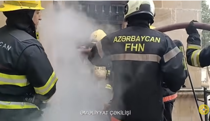 Bakıda xüsusi internat məktəbinin yataqxanasında yanğın olub -