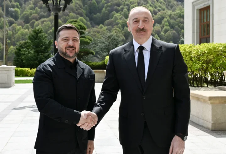 Ukrayna Prezidenti Volodimir Zelenski Azərbaycanda işgüzar səfərdədir