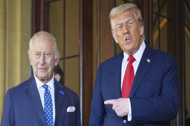 Tramp Britaniya Kralı ilə NATO və İran məsələsini müzakirə edəcək