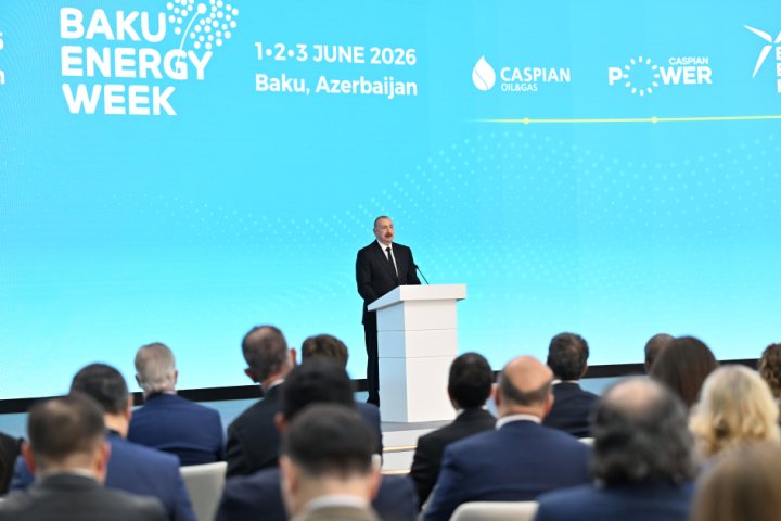 İlham Əliyev 31-ci “Baku Energy Forum”un rəsmi açılış mərasimində iştirak edir