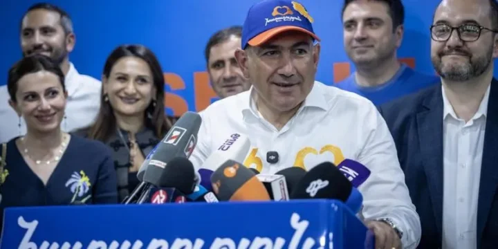 Paşinyanın partiyası Ermənistanda seçkilərdə qalib gəlib -