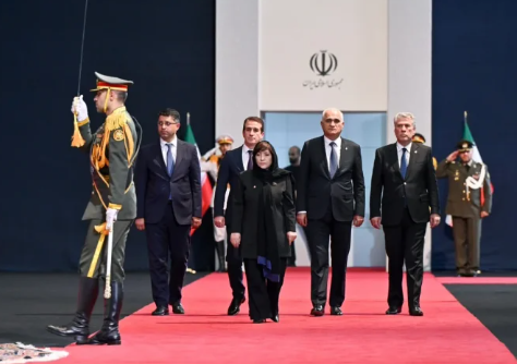 Azərbaycan nümayəndə heyəti Xameneinin vida mərasimində iştirak edib