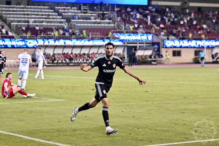 Avropa Liqası: "Qarabağ" İslandiya klubuna 3:0 hesabı ilə qalib gəldi