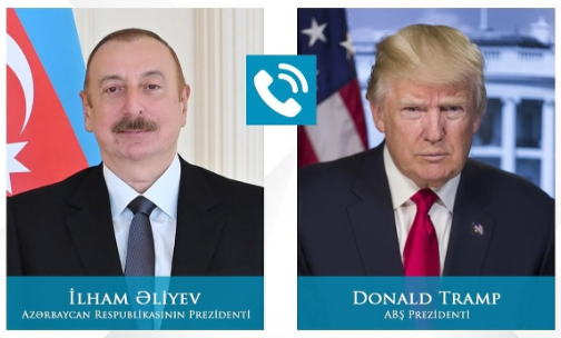 İlham Əliyev Donald Trampla danışdı –