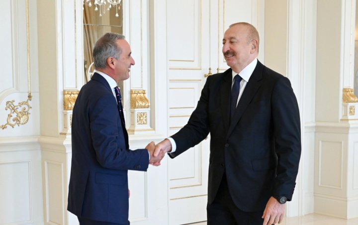 İlham Əliyev ATƏT Parlament Assambleyasının prezidentini qəbul edib