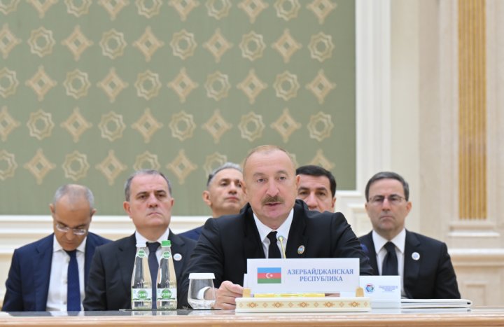 Türkmənbaşıda Azərbaycan və Mərkəzi Asiya Dövlət başçılarının 8-ci Məşvərət görüşü... -
